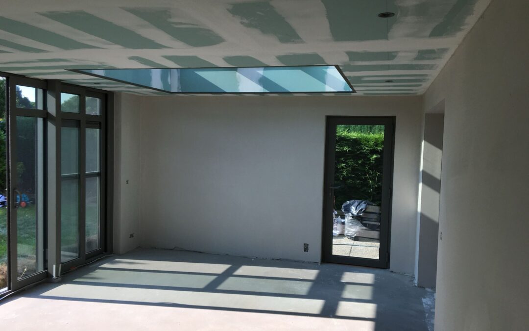 Plafonnage et Gybroc de un veranda