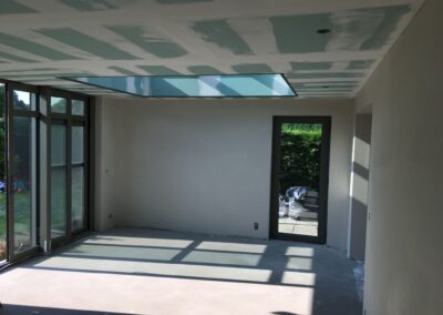 Plafonnage et Gybroc de un veranda
