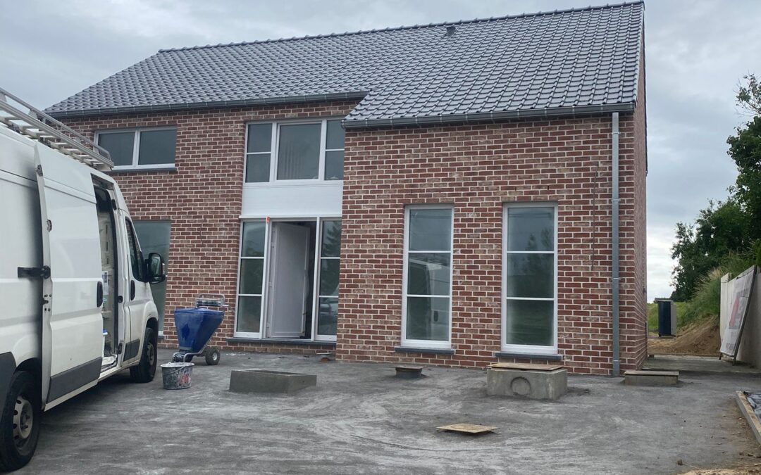 Peinture d’une maison à Orp-Jauche