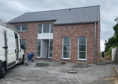 Peinture d’une maison à Orp-Jauche